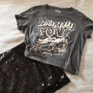 Tokyo Darling Comic Crop Top